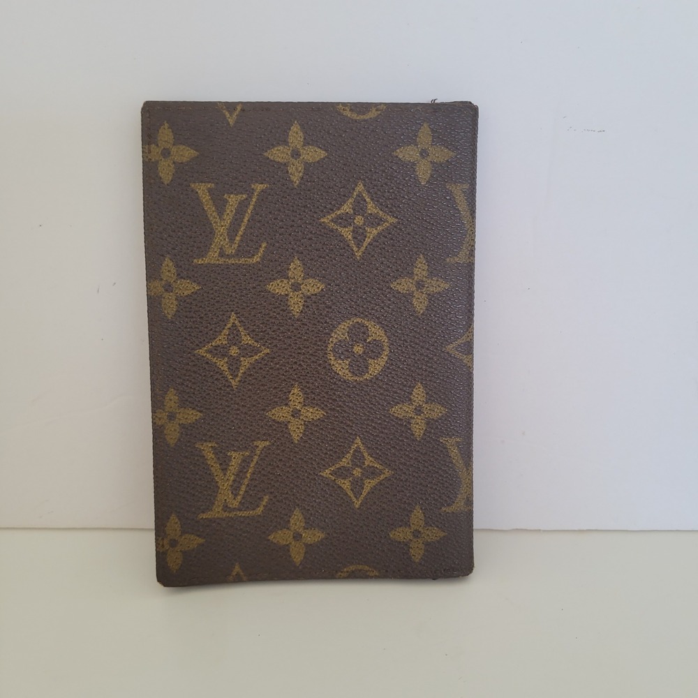 Louis Vuitton Vintage Monogram Passport Cover Long Wallet Brown France - Picture 2 of 13